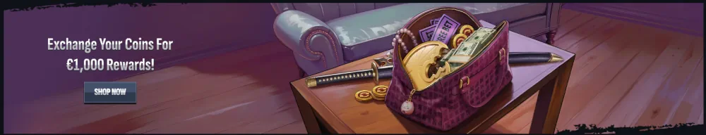 Mafia Kaszinó érmeváltó bolt a játékos jutalom beváltásához